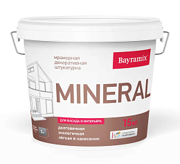 Мраморная штукатурка Mineral средний