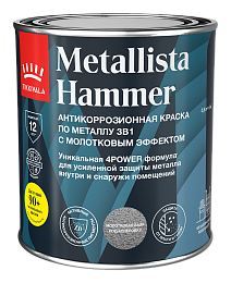 Молотковая краска по ржавчине METALLISTA HAMMER