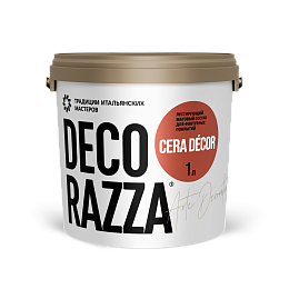 Лессировка матовая с воском CERA DECOR