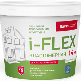 Эластичная штукатурка i-Flex